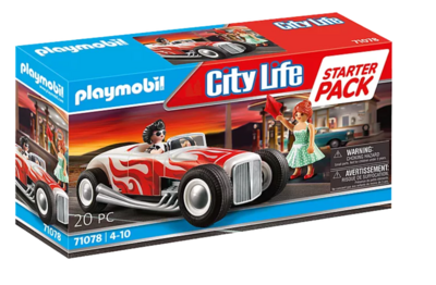 Playmobil City Life Hot Rod Starter Pack 71078
