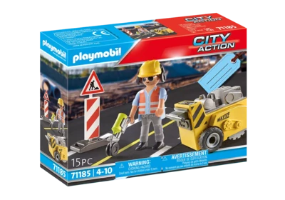 Playmobil City Action Construction Worker Gift Set 71185
