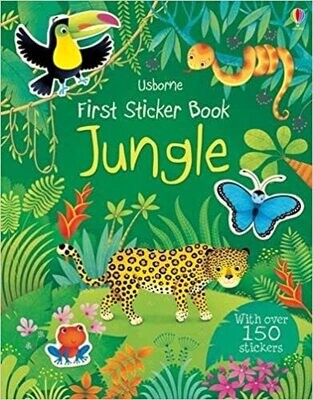 Usborne Little First Stickers: Jungle