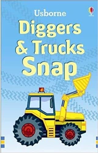 Usborne Snap - Diggers And Trucks