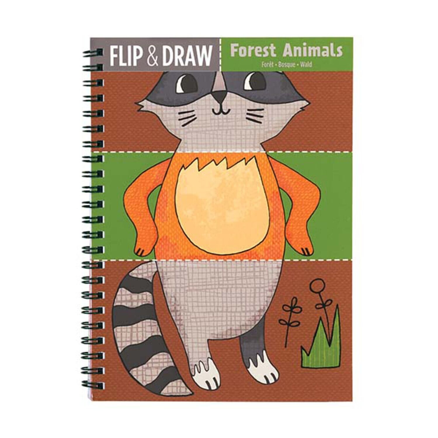 Flip and Draw Forest Animals