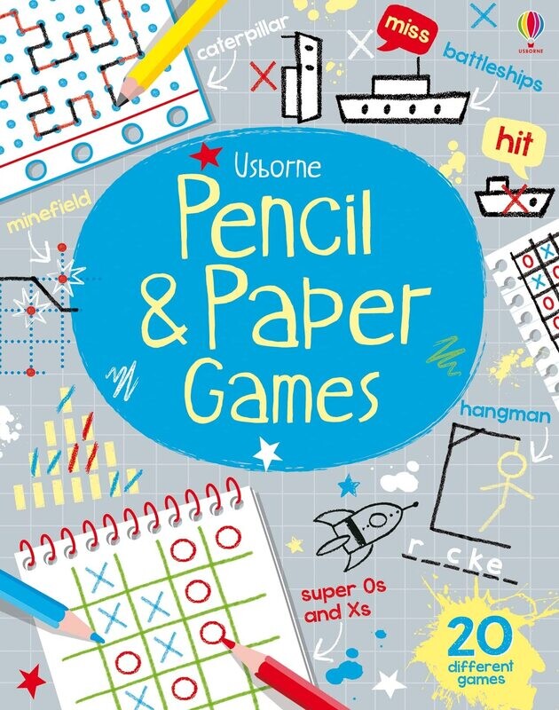 Usborne Pencil & Paper Games