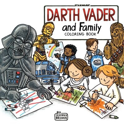 Chronicle Books Darth Vader and Family Colouring Book