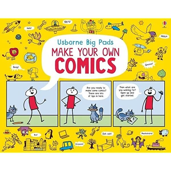 Usborne Make Your Own Comics Big Pad