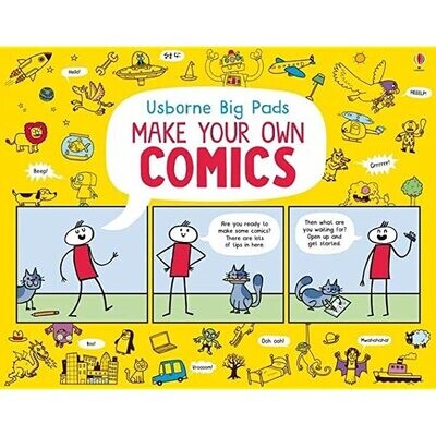 Usborne Make Your Own Comics Big Pad