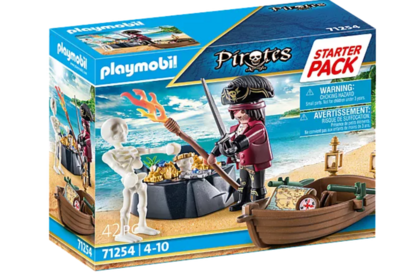Playmobil Pirates Pirate With Rowing Boat Starter Pack 71254