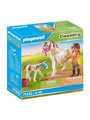 Playmobil Country Horse With Foal 71243