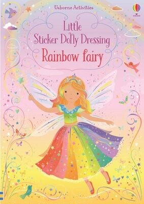 Usborne LIttle Sticker Dolly Dressing Rainbow Fairy