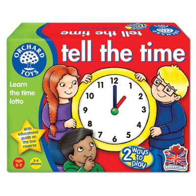 Orchard Toys Tell The Time Lotto