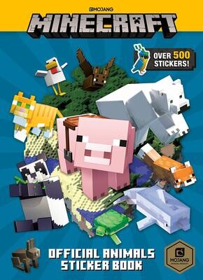 Minecraft Minecraft Official Animals Sticker Book