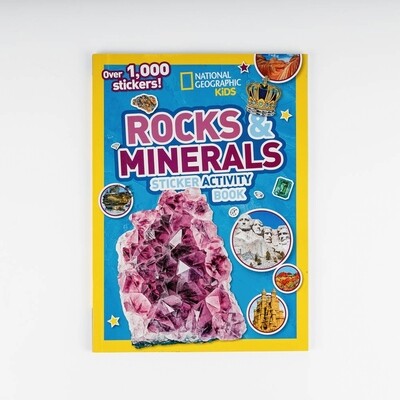 National Geographic Kids Rocks And Minerals - Activity Book