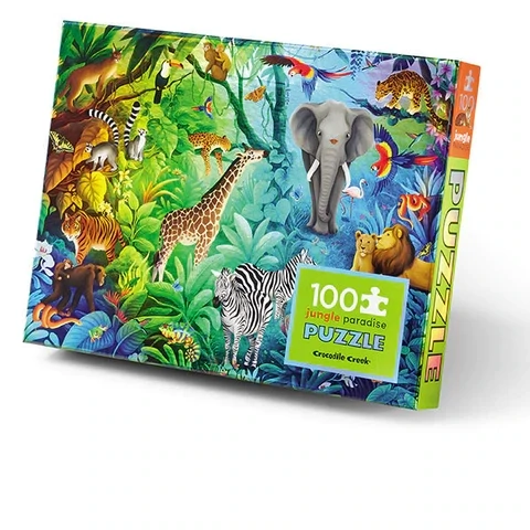 Crocodile Creek Jungle Paradise Holographic 100pc