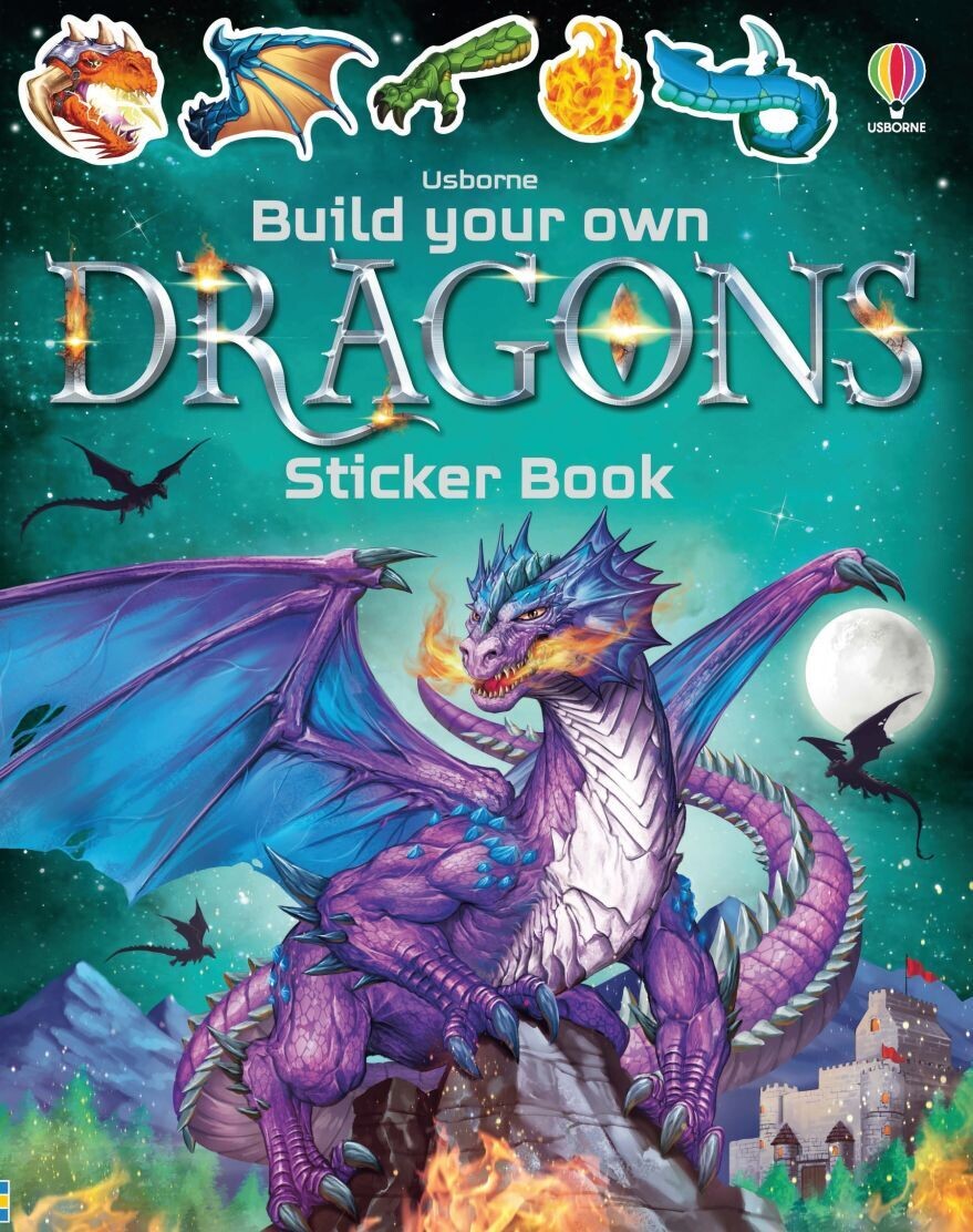 Usbonre Build Your Own Dragon&#39;s Sticker Book