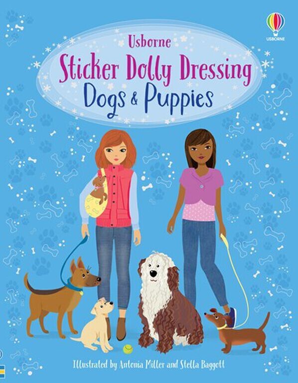 Usborne Dogs &amp; Puppies Sticker Dolly Dressing
