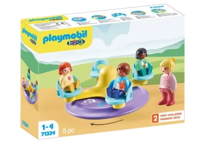 Playmobil 1.2.3 Children&#39;s Carousel 71324