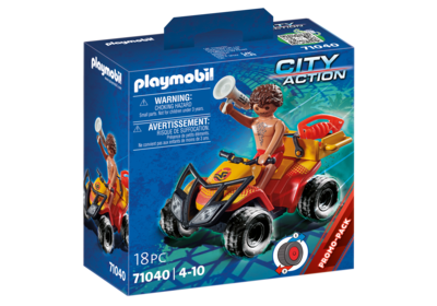 Playmobil City Action Beach Patrol Quad 71040