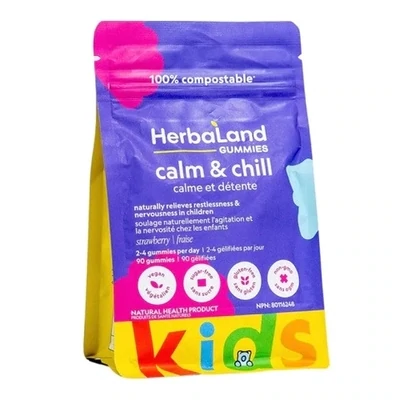 Herbaland Calm & Chill Kids 90 Gummy