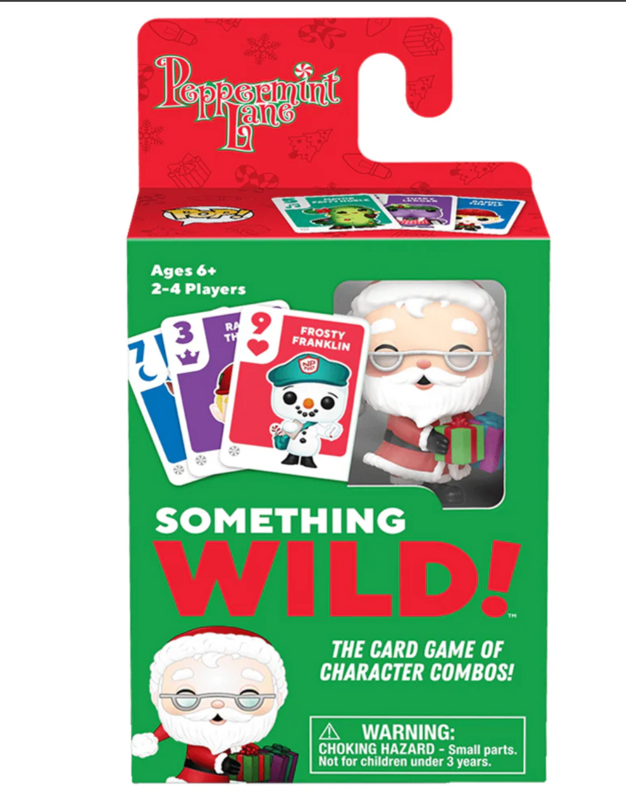 Funko Games Something Wild Peppermint Lane Santa Claus Game