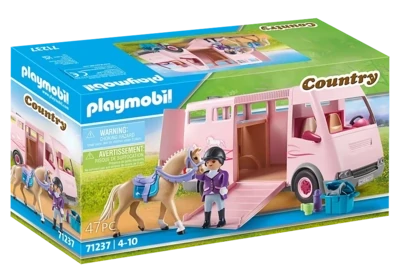 Playmobil Country Horse Transporter with Trainer