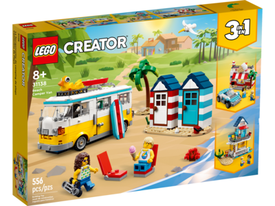 Lego Creator Beach Camper Van 31138