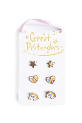Great Pretenders Boutique Chic All Smiles Earrings 2 Pair
