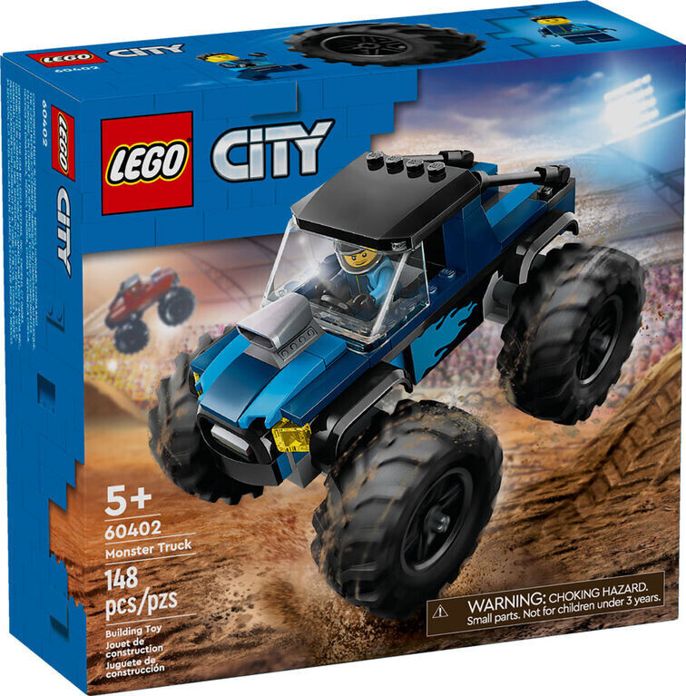 Lego City Blue Monster Truck 60402