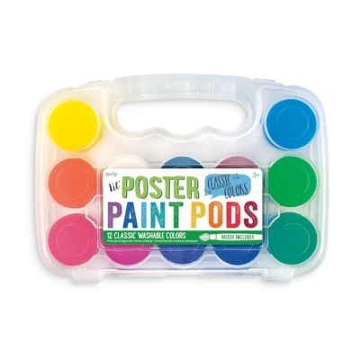 Ooly Lil Paint Pods Poster Paints - Classic Colours