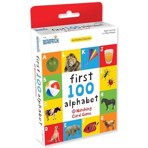 Briarpatch First 100 Alphabet Matching Card Game