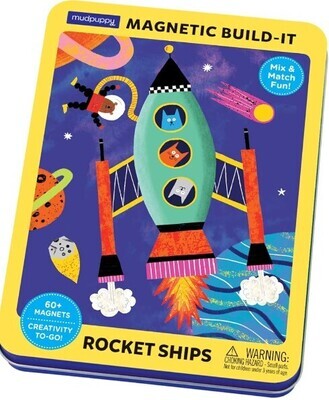 Mudpuppy Rocket Ships Magnetic Build It