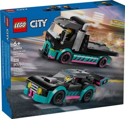 Lego City Race Car And Car Carrier Truck 60406