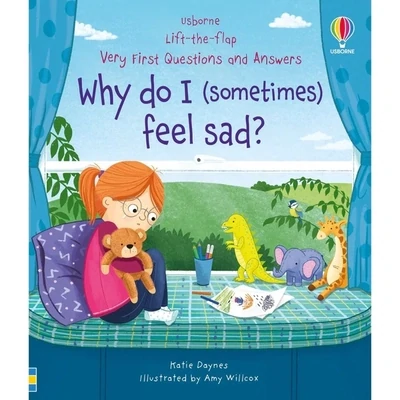 Usborne Lift the Flap Very Forst Questions and Answers Why Do I (Sometimes) Feel Sad?