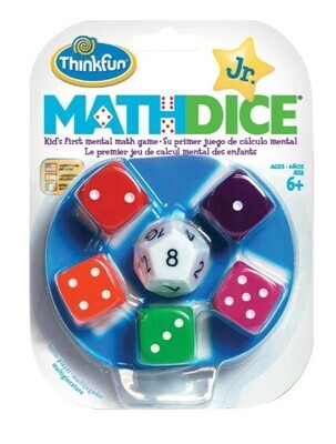 Think Fun Math Dice Jr