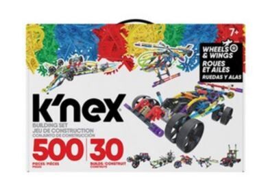 K&#39;Nex Classic - 500PC Wings &amp; Wheels