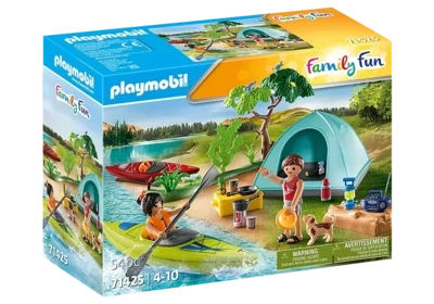 Playmobil Campsite With Campfire 71425