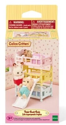 Calico Critters Triple Bunks Beds
