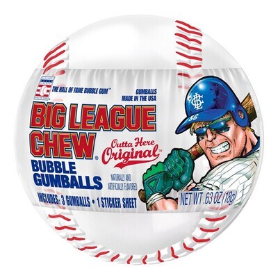 Big League Chew Baseball Gum