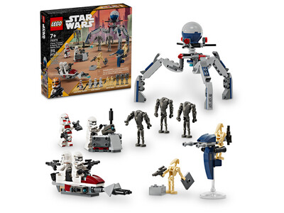 Lego Star Wars Clone Trooper &amp; Battle Droid Battle Pack 75372