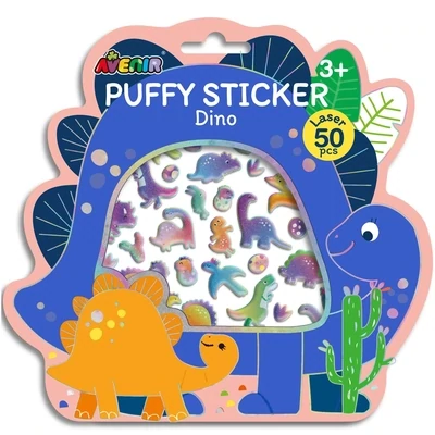 Avenir Dino Puffy Stickers