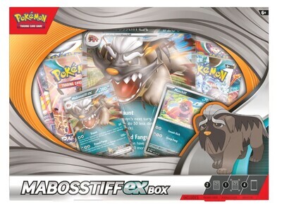 Pokemon Mabosstiff EX Box