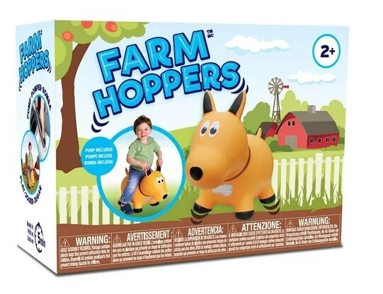 Farm Hoppers Dog  - Yellow