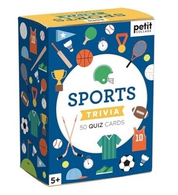 Petit Collage Sports Trivia Cards