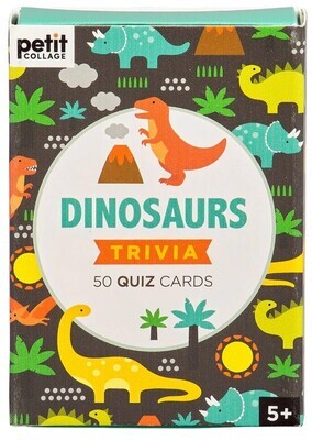 Petit Collage Dinosaurs Trivia Cards