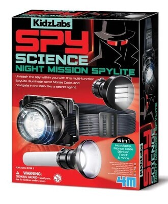 Kidz Labz Spy Science Night Mission Spylite