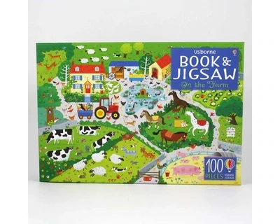 Usborne Book & Jigsaw Farm