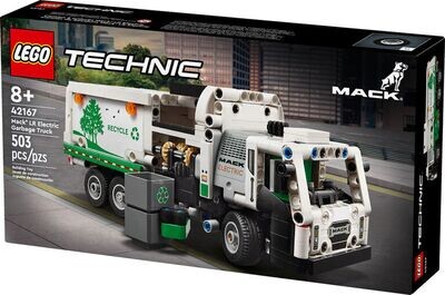 Lego Technic MAck LR Electric Garbage Truck 42167