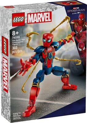 Lego Marvel Iron Spider-man Construction Figure 76298
