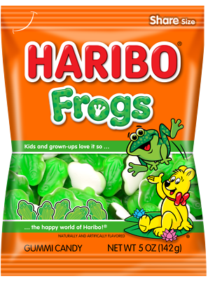 Haribo Green Frogs