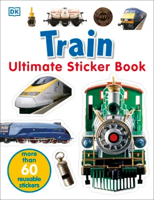 DK Ultimate Sticker Book Trains