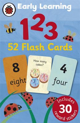 Ladybird Early Learning 123 52 Flash Cards