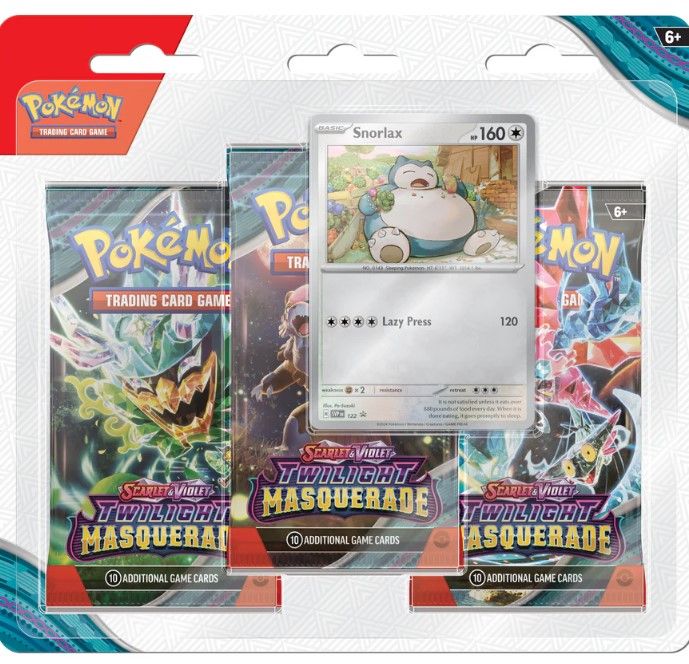 Pokemon Twilight Masquerade 3 Pack Blister Pack